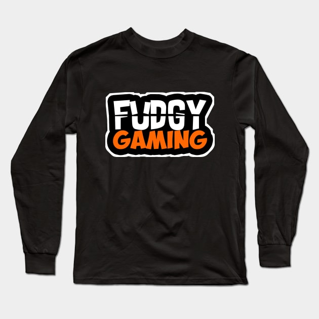 New Fudgy Gaming Logo! Long Sleeve T-Shirt by Fudgy